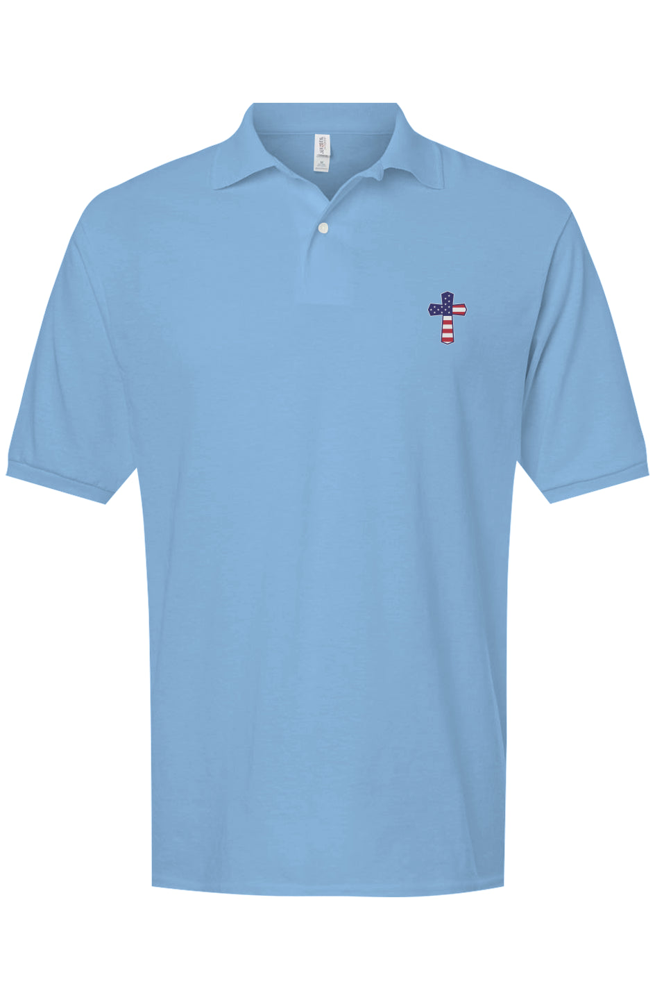 God N Country Patriotic Blended Polo